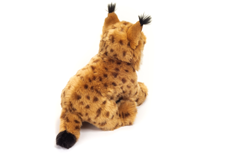 Plüschtier Teddy Hermann Teddy-Herrmann ⎮ Luchs sitzend ⎮ 26 cm