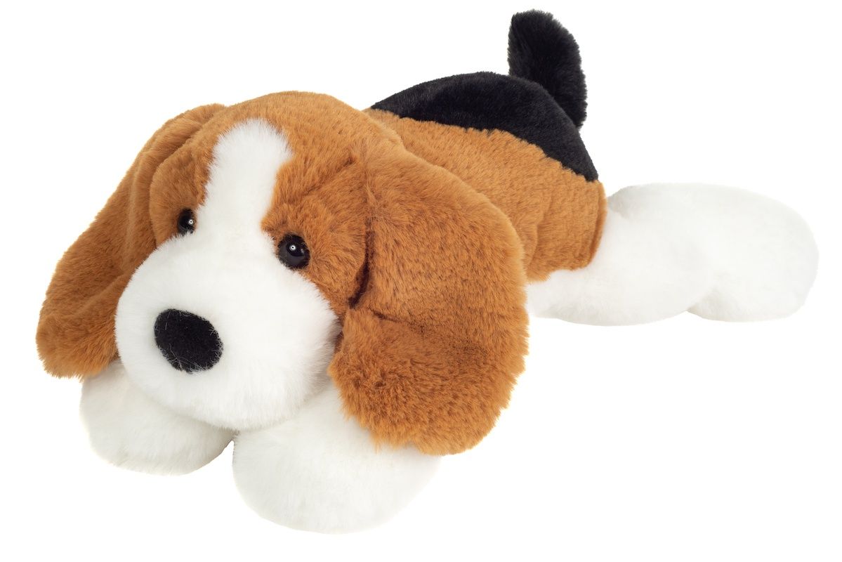 Plüschtier Teddy Hermann Teddy-Herrmann ⎮Schlenkerhund dreifarbig ⎮ 29 cm