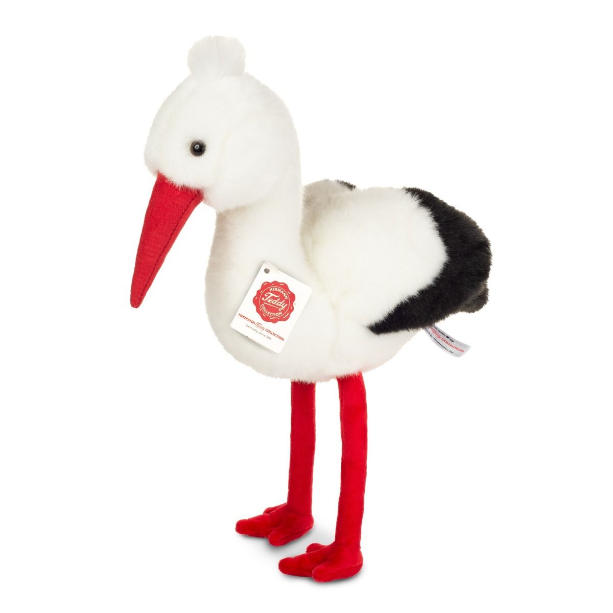 Teddy-Herrmann ⎮ Storch ⎮ 23 cm