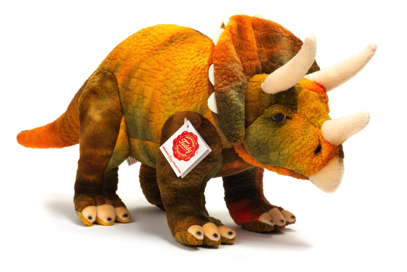 Teddy-Herrmann ⎮Dinosaurier Triceratops⎮ 42 cm