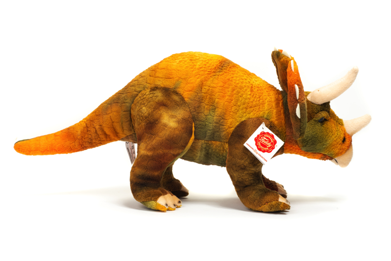Teddy-Herrmann ⎮Dinosaurier Triceratops⎮ 42 cm