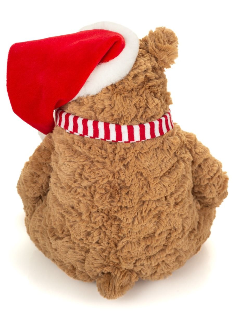 Plüschtier Teddy Hermann Teddy-Herrmann ⎮ Braunbär Howard Christmas Edition ⎮ 34 cm