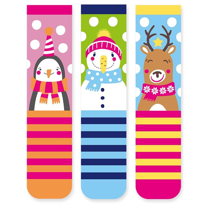 Magic Moments: Zauber-Socken Glow in the Dark One Size, 3-fach sort.