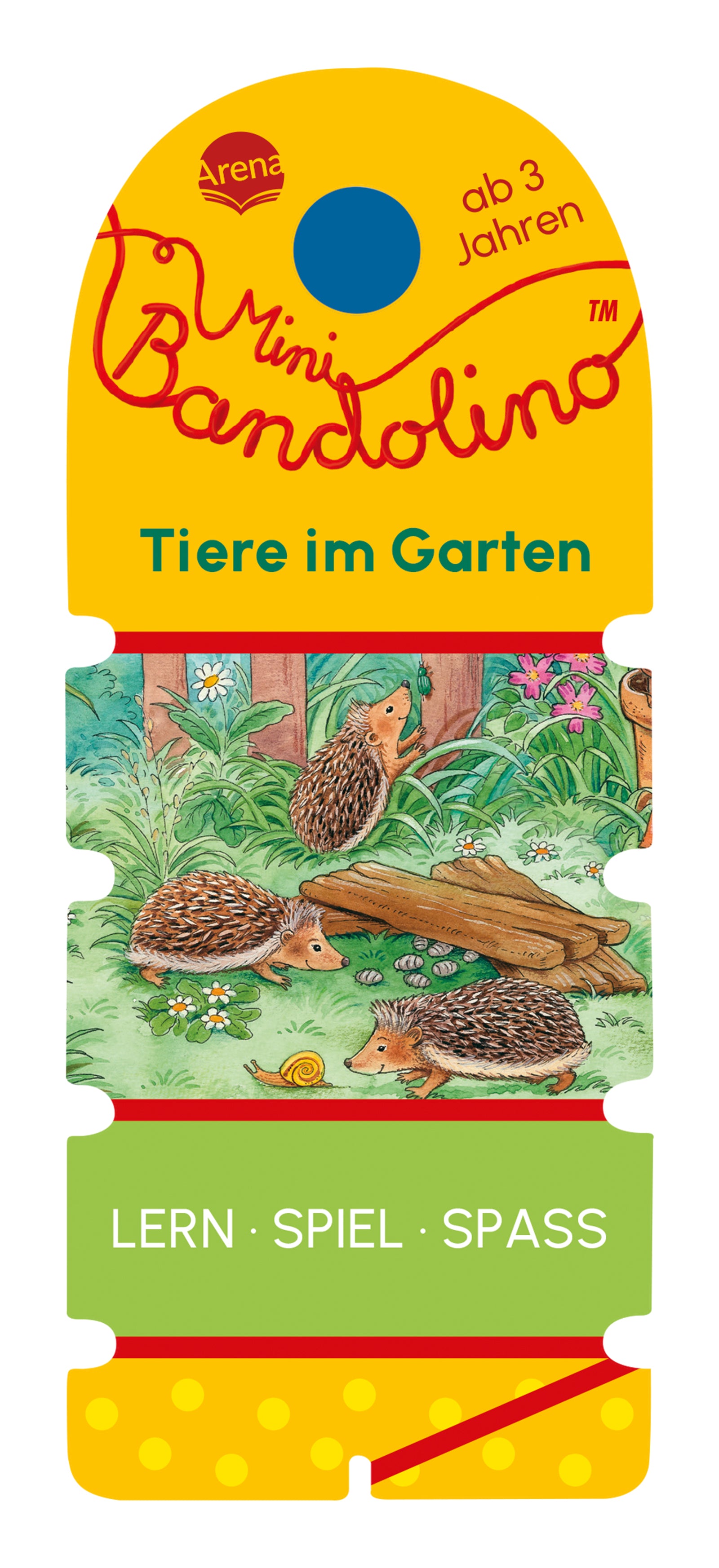 Lernspiel Arena Verlag Mini Bandolino. Tiere im Garten