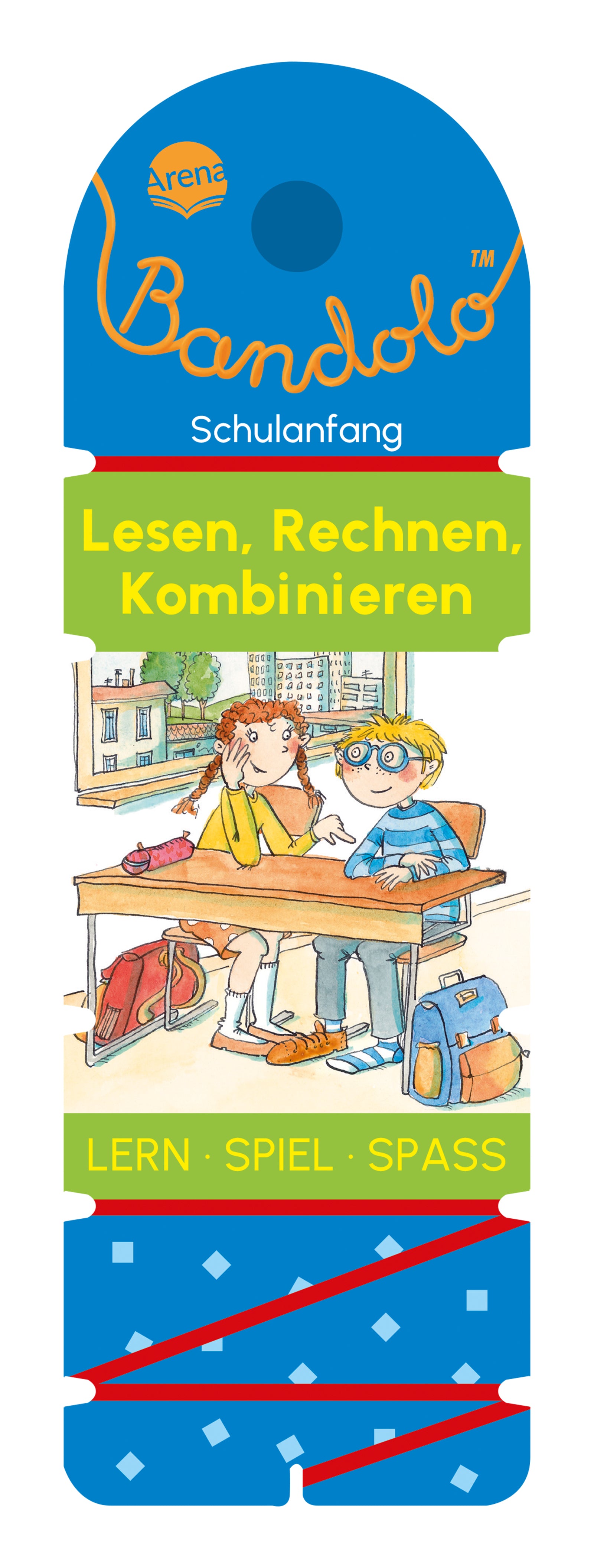 Lernspiel Arena Verlag Bandolo. Lesen, Rechnen, Kombinieren