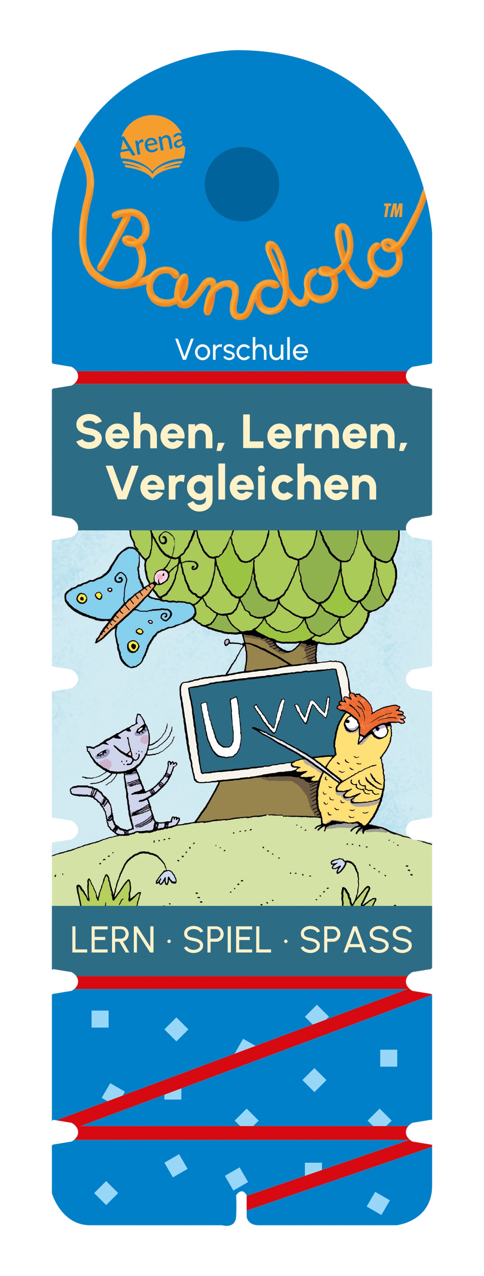 Lernspiel Arena Verlag Bandolo. Sehen, Lernen, Vergleichen