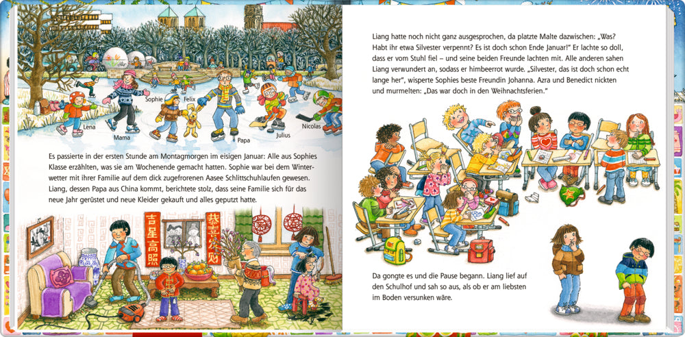 Buch Coppenrath Verlag Felix feiert Feste in aller Welt