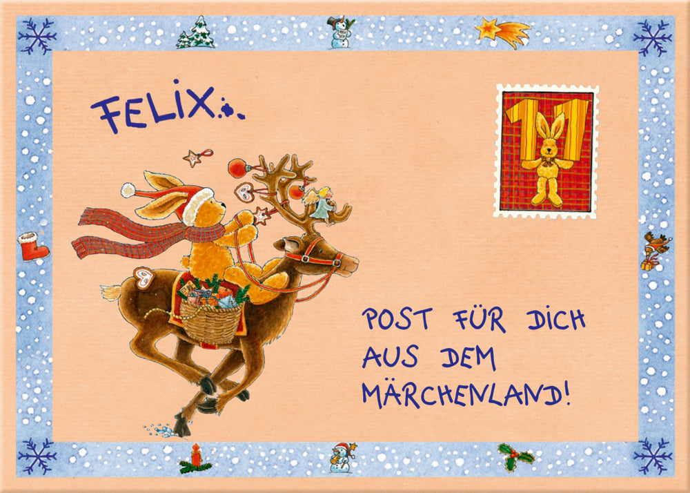 Buch Coppenrath Verlag Briefbuch: 24 Adventsbriefe von Felix