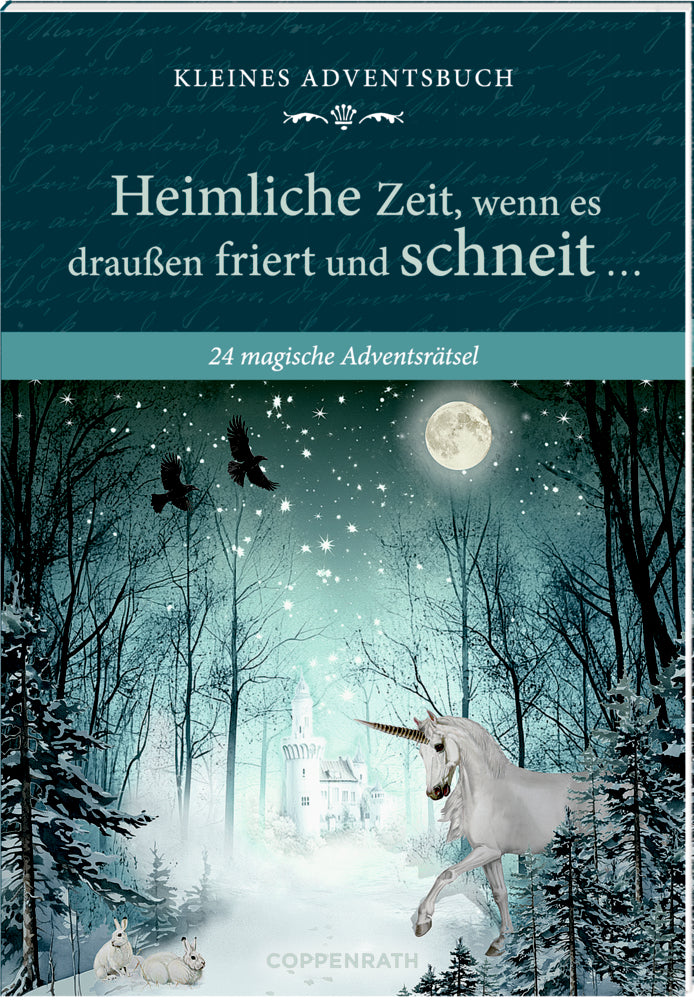 Adventskalender Coppenrath Verlag Heimliche Zeit, wenn es draußen friert und schneit, Adventskalender-Buch