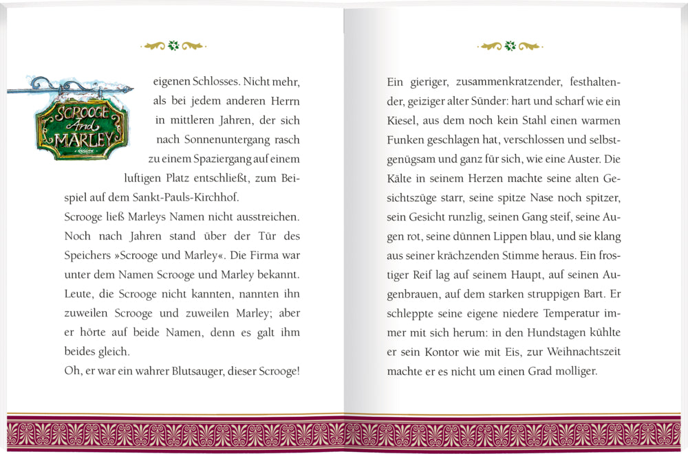Adventskalender Coppenrath Verlag Eine Weihnachtsgeschichte (Ch.Dickens), Buchbox-Adventskalender