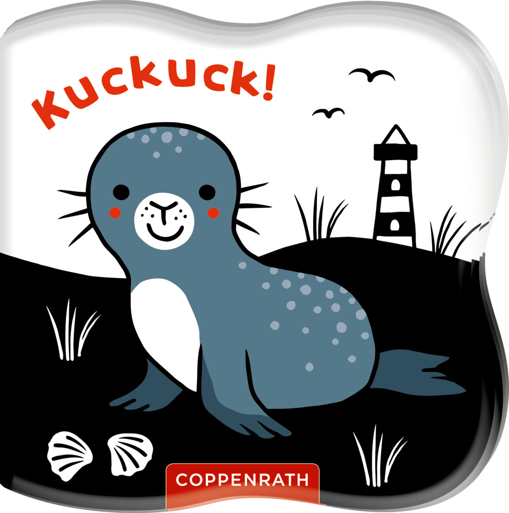 Baby Coppenrath Verlag Babys Kontrast-Zauber-Badebuch: Kuckuck!