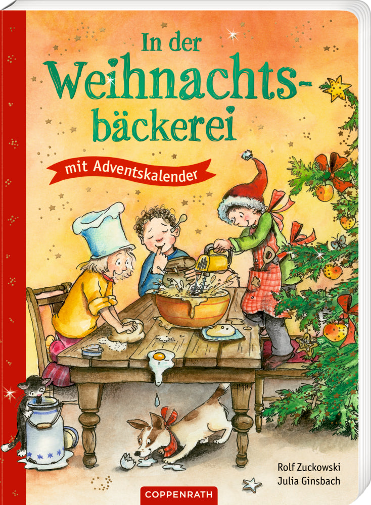 Adventskalender Coppenrath Verlag In der Weihnachtsbäckerei - Buch mit Adventskalender