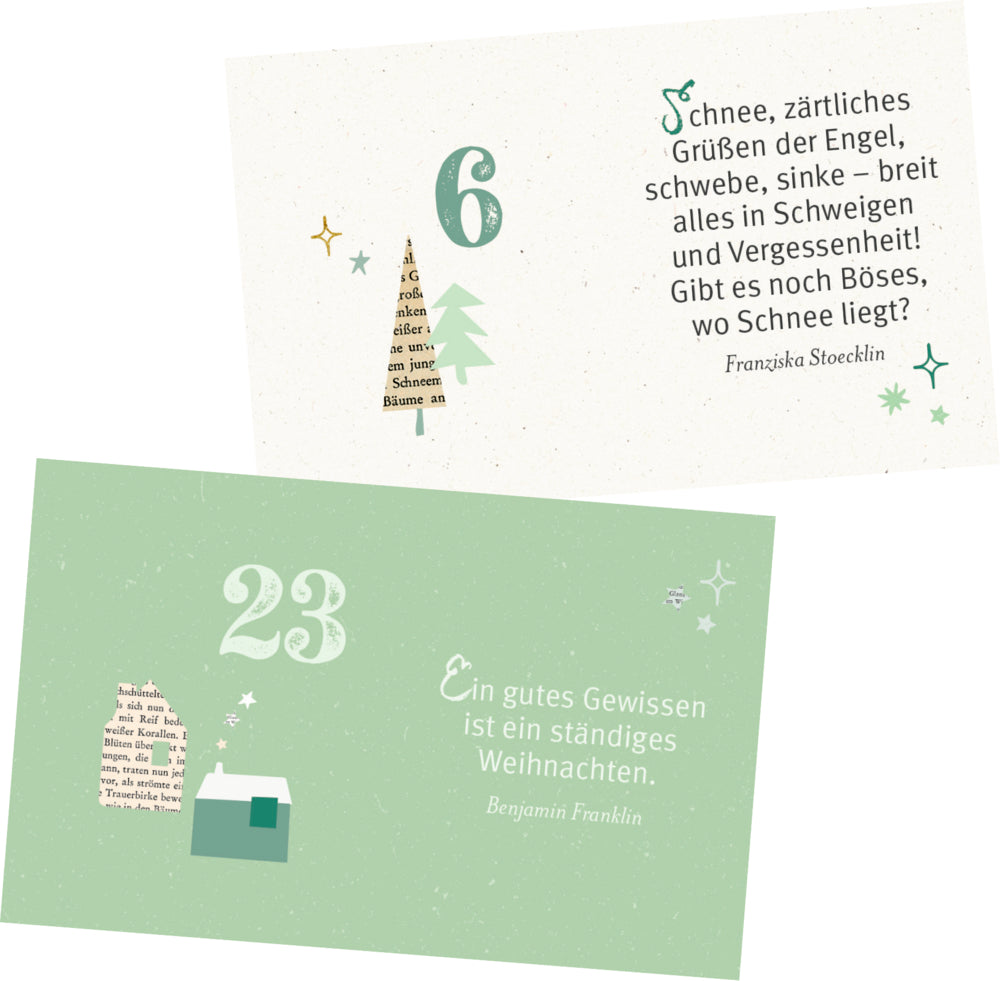 Kleine Impulse für deinen Advent, Mini-Adventskalenderbuch