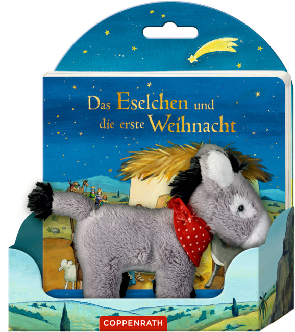 Das Eselchen und die erste Weihnacht (Buch mit Plüschesel)
