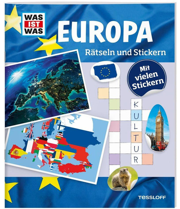 WAS IST WAS Rätseln und Stickern: Europa - WELTENTDECKER