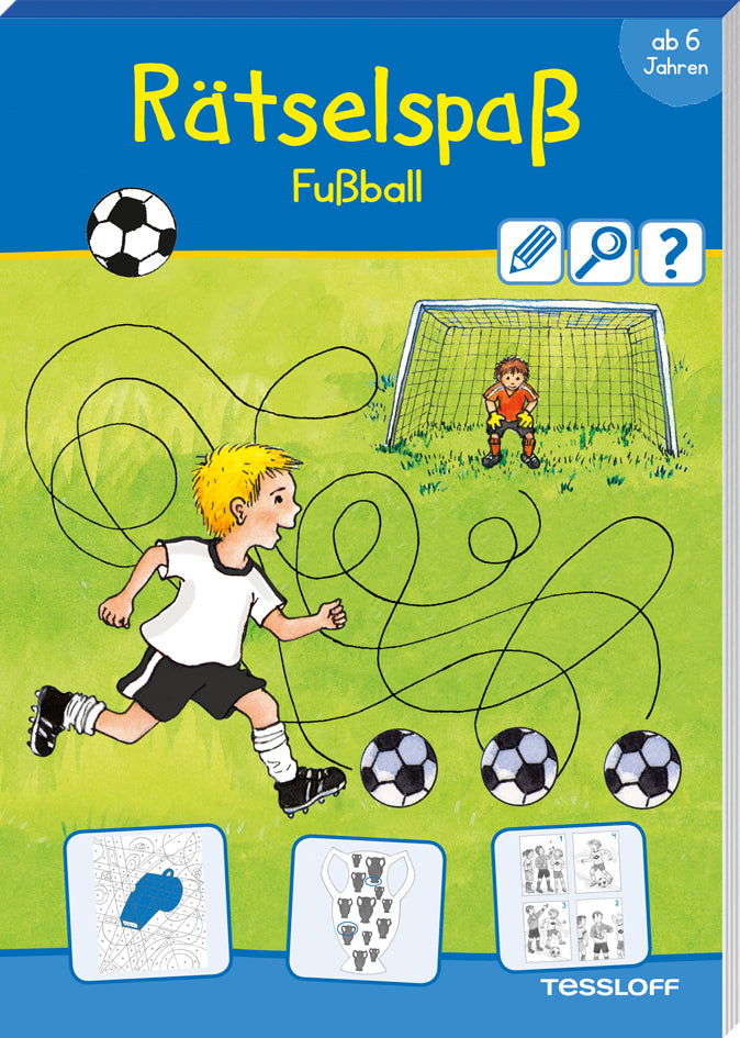 Rätselspaß Fußball.