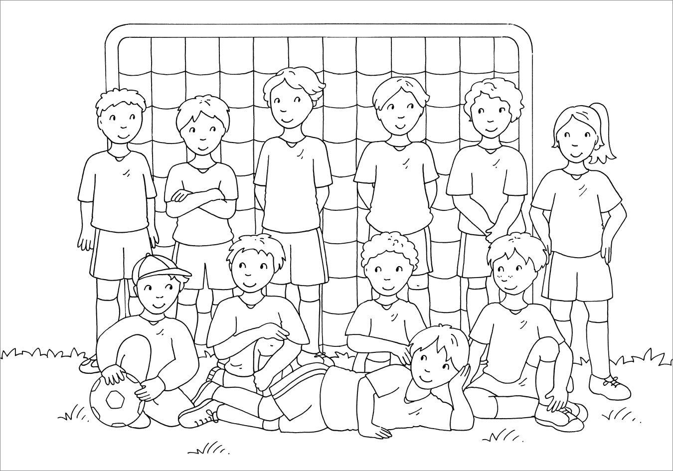 Mein schönstes Malbuch. Fußball