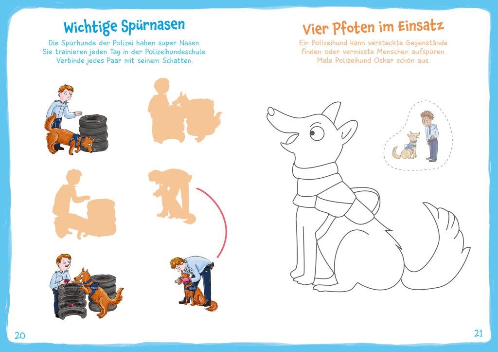 Malen Tessloff WAS IST WAS Meine Welt Mach mit! Polizei