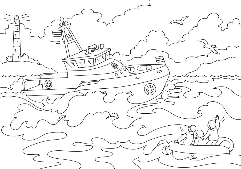 Malen Tessloff Mein schönstes Malbuch // Fahrzeuge im Einsatz