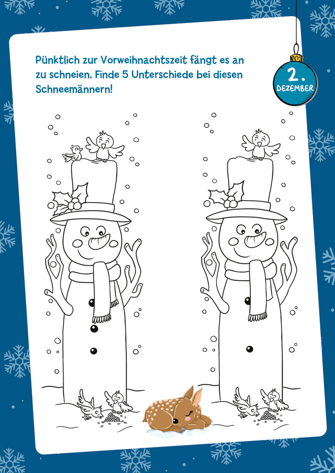 Rätselbuch Tessloff 24 x rätseln und dann ist Weihnachten!