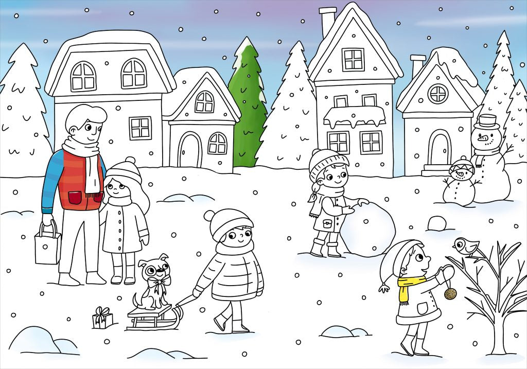 Malen Tessloff Mein schönstes buntes Malbuch. Weihnachten