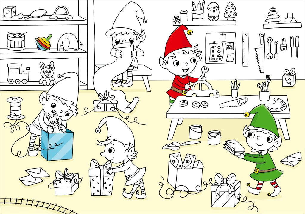 Malen Tessloff Mein schönstes buntes Malbuch. Weihnachten