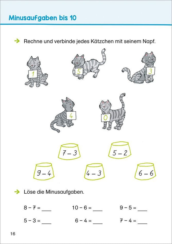 Mathe üben. 1. Klasse