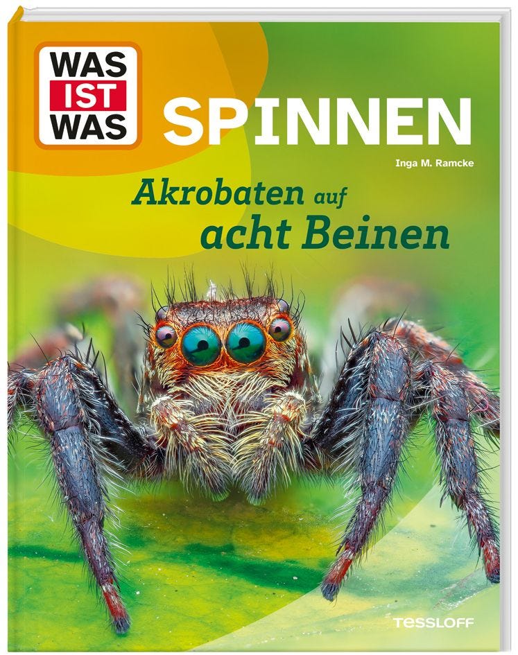 Buch Tessloff WAS IST WAS Spinnen. Akrobaten auf acht Beinen