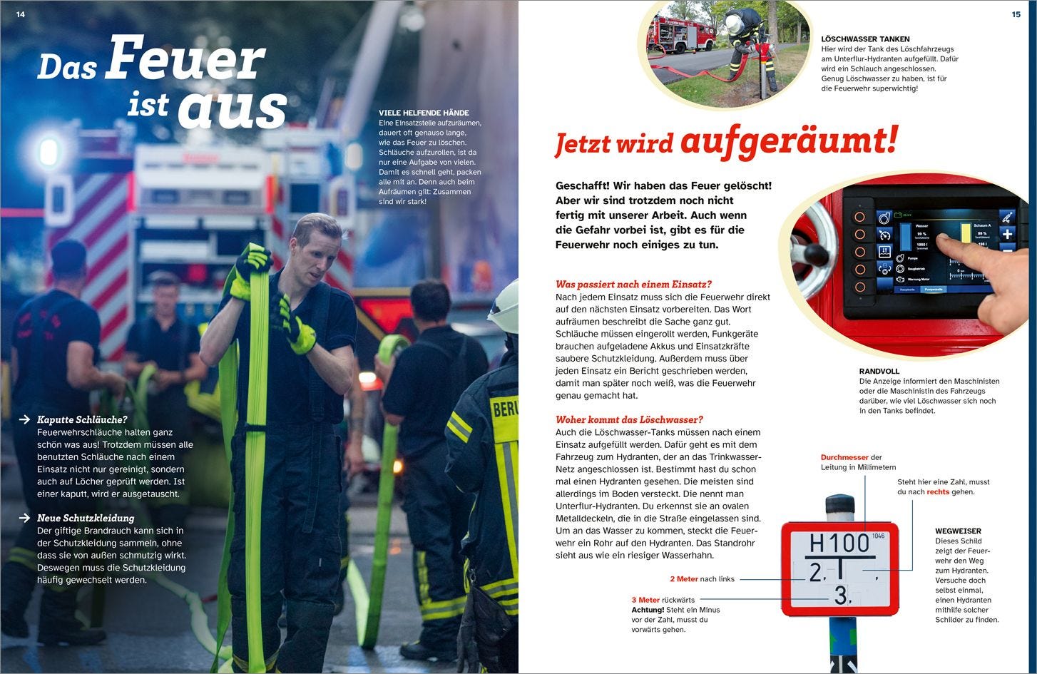 Buch Tessloff WAS IST WAS Feuerwehr. Mit vollem Einsatz