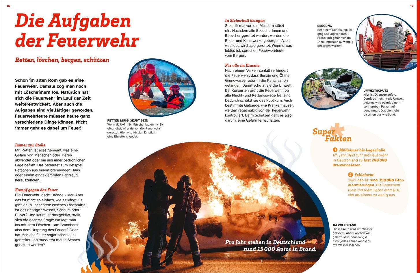 Buch Tessloff WAS IST WAS Feuerwehr. Mit vollem Einsatz