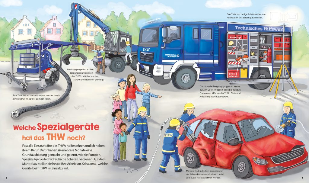 Buch Tessloff WAS IST WAS Junior // Rettungskräfte im Einsatz