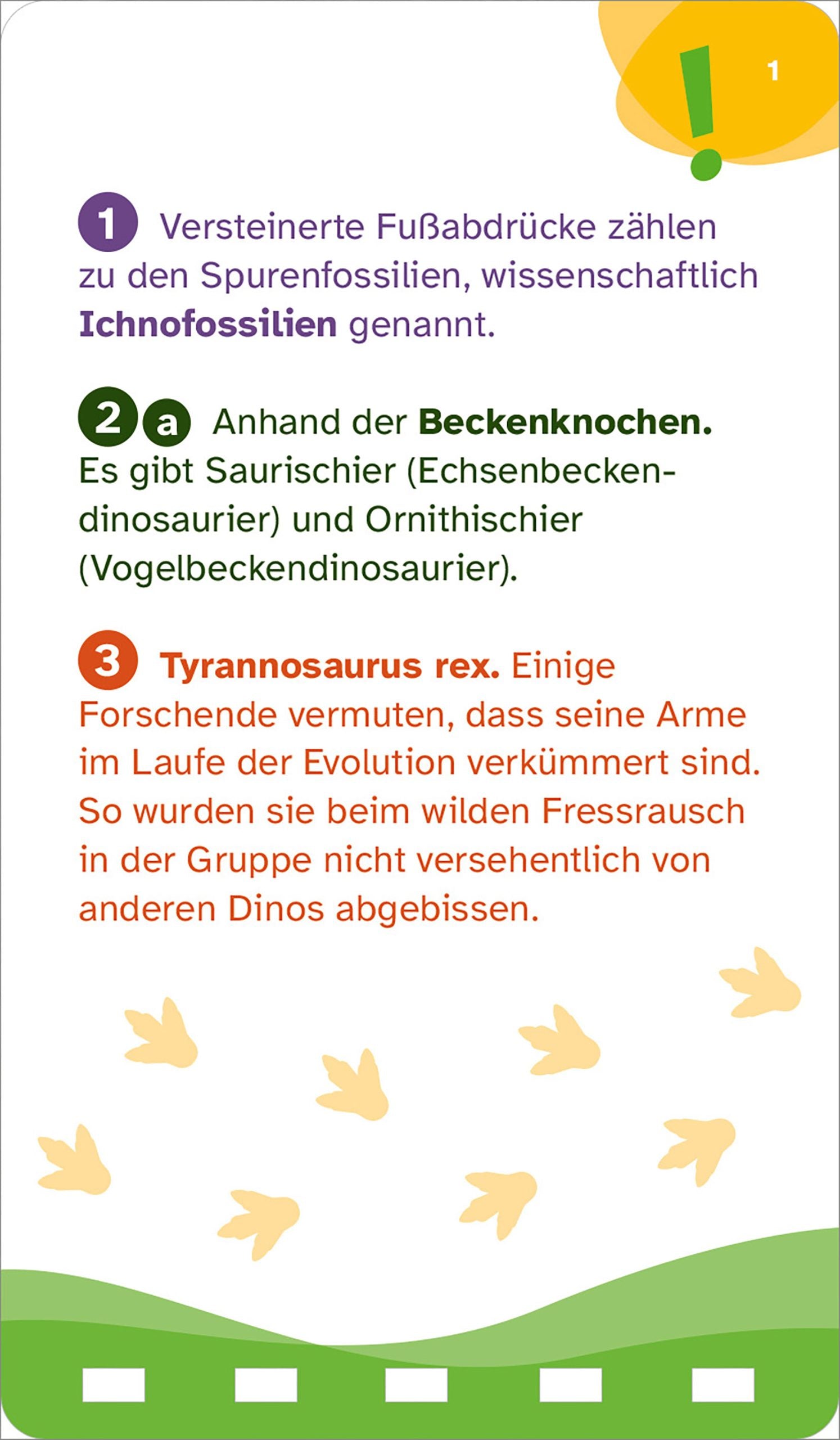 WAS IST WAS Quiz Dinosaurier
