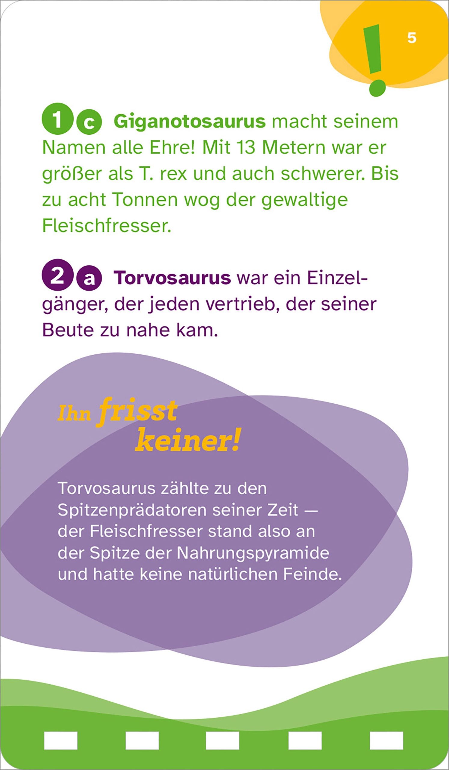 WAS IST WAS Quiz Dinosaurier