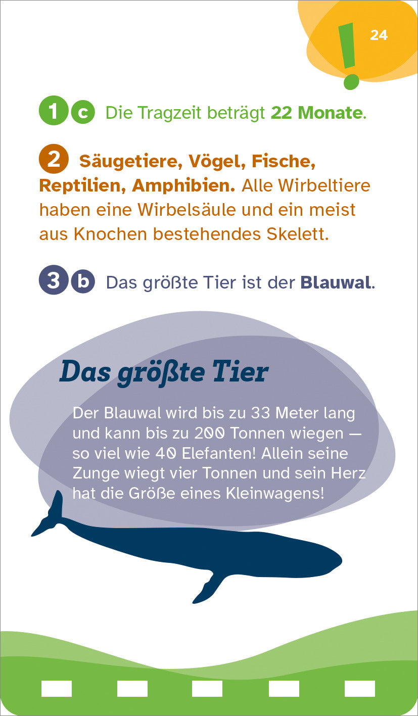 WAS IST WAS Quiz Tiere