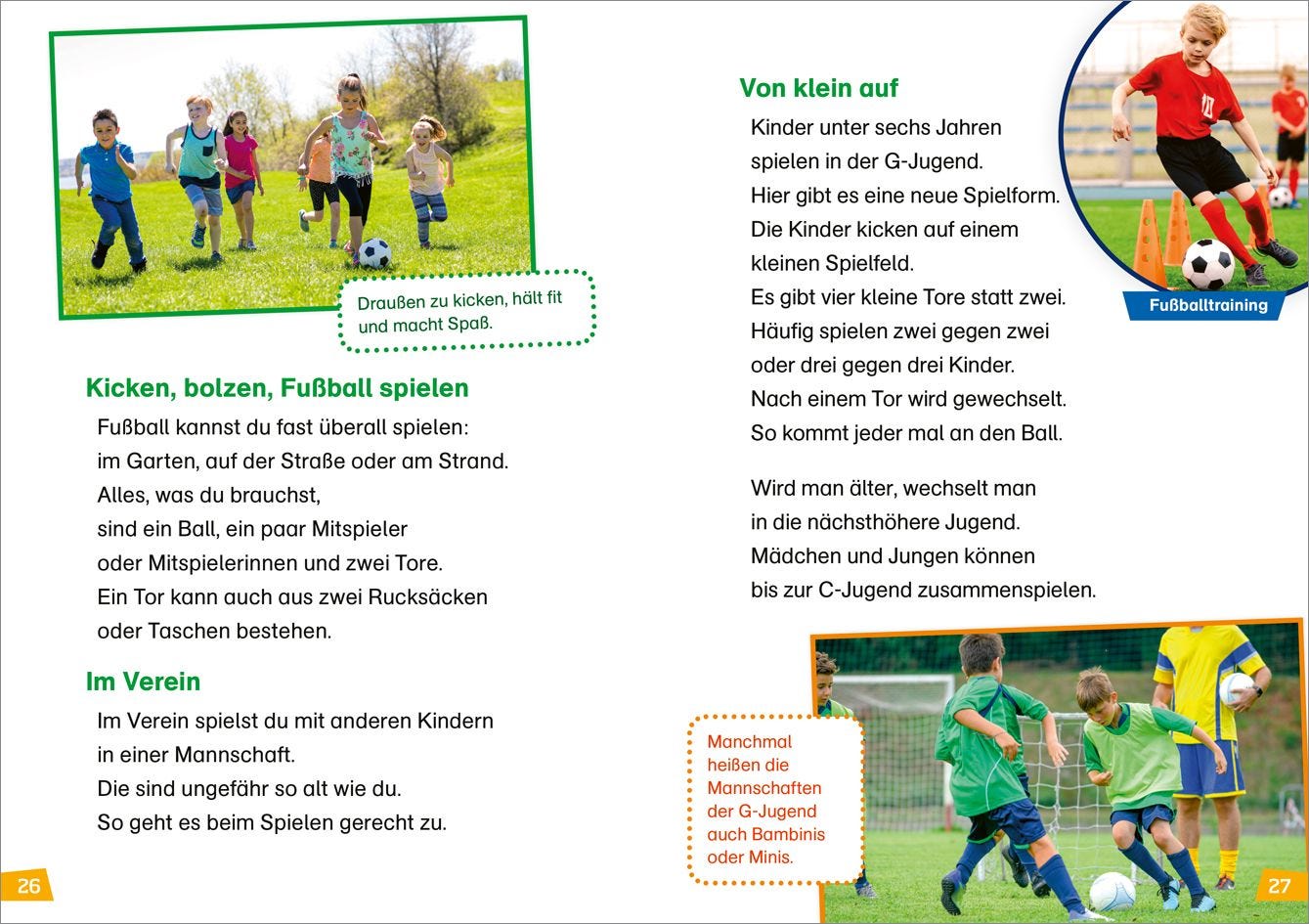 Sachbuch Tessloff WAS IST WAS Erstes Lesen Band 28. Fußball