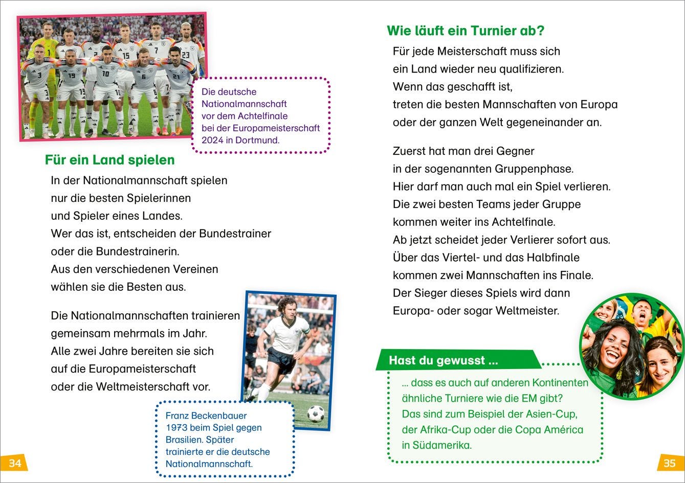 Sachbuch Tessloff WAS IST WAS Erstes Lesen Band 28. Fußball