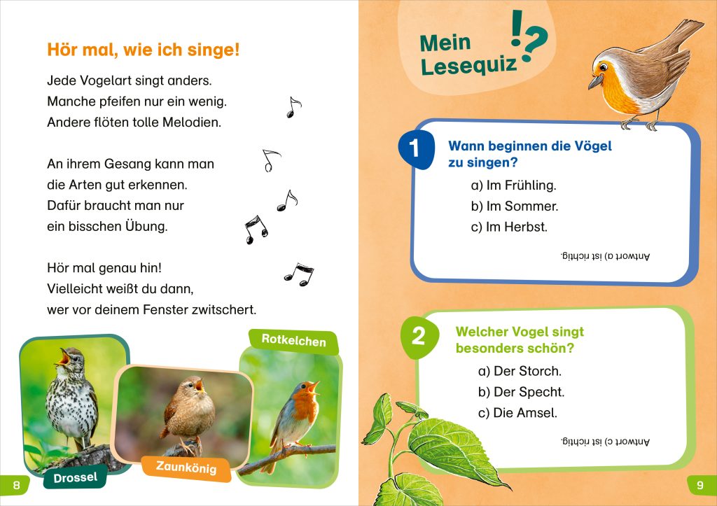 WAS IST WAS Erstes Lesen easy!  Wie leben unsere Vögel?