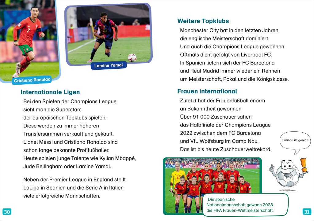 WAS IST WAS Erstes Lesen. Fußball