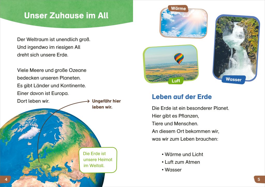 WAS IST WAS Erstes Lesen easy! Entdecke unsere Erde
