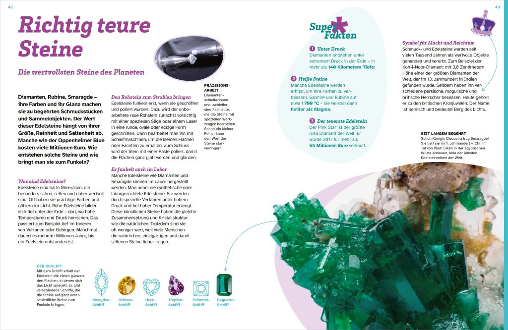 Buch Tessloff WAS IST WAS Mineralien und Gesteine. Schätze der Natur