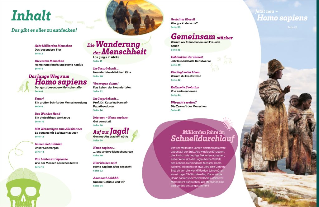 Buch Tessloff WAS IST WAS Der Mensch. Von der Steinzeit bis zu dir