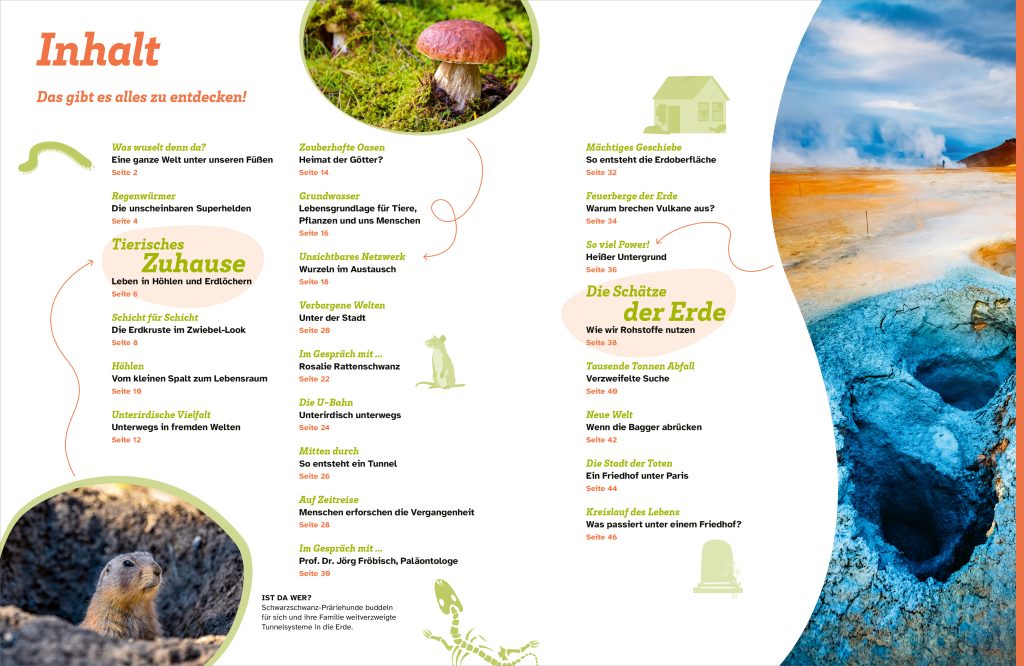 Buch Tessloff WAS IST WAS Unter der Erde. Verborgene Welten