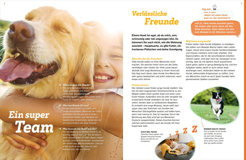 Buch Tessloff WAS IST WAS Hunde. Auf die Pfoten, fertig, los!