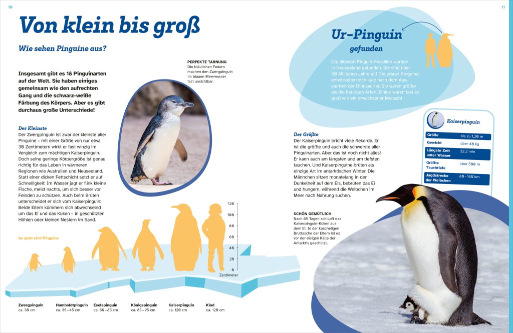 WAS IST WAS  Pinguine. Immer cool drauf