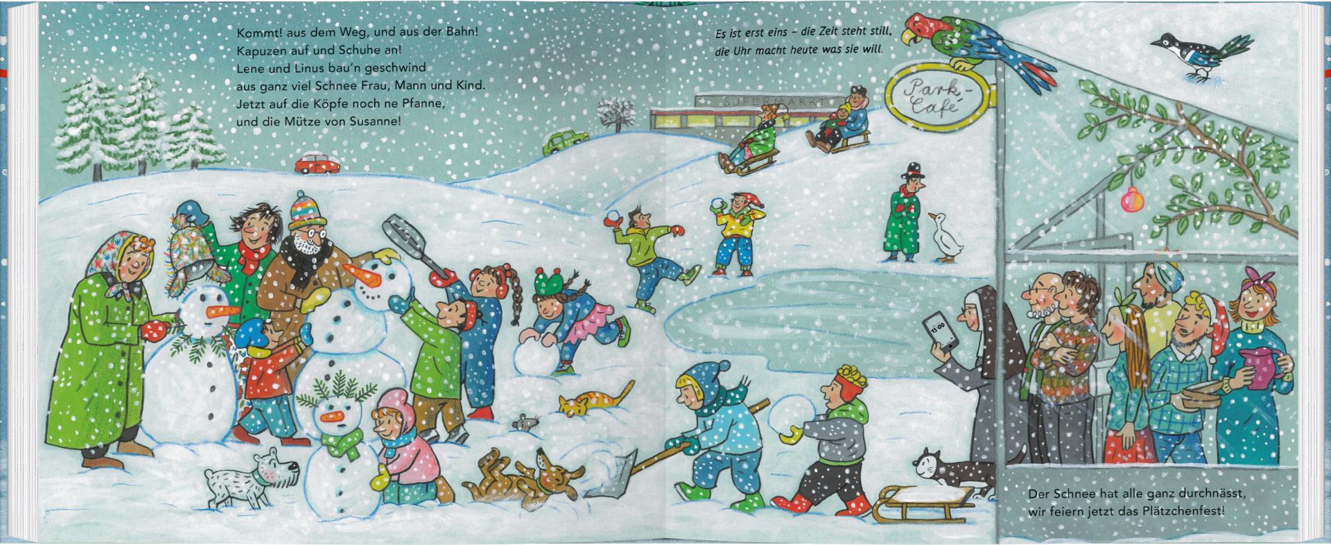 Bilderbuch Gerstenberg Verlag Weihnachten in Wimmlingen