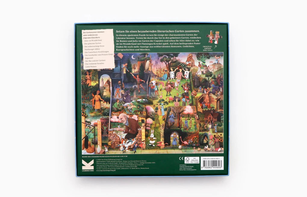 Puzzles Laurence King Verlag Mein literarischer Garten