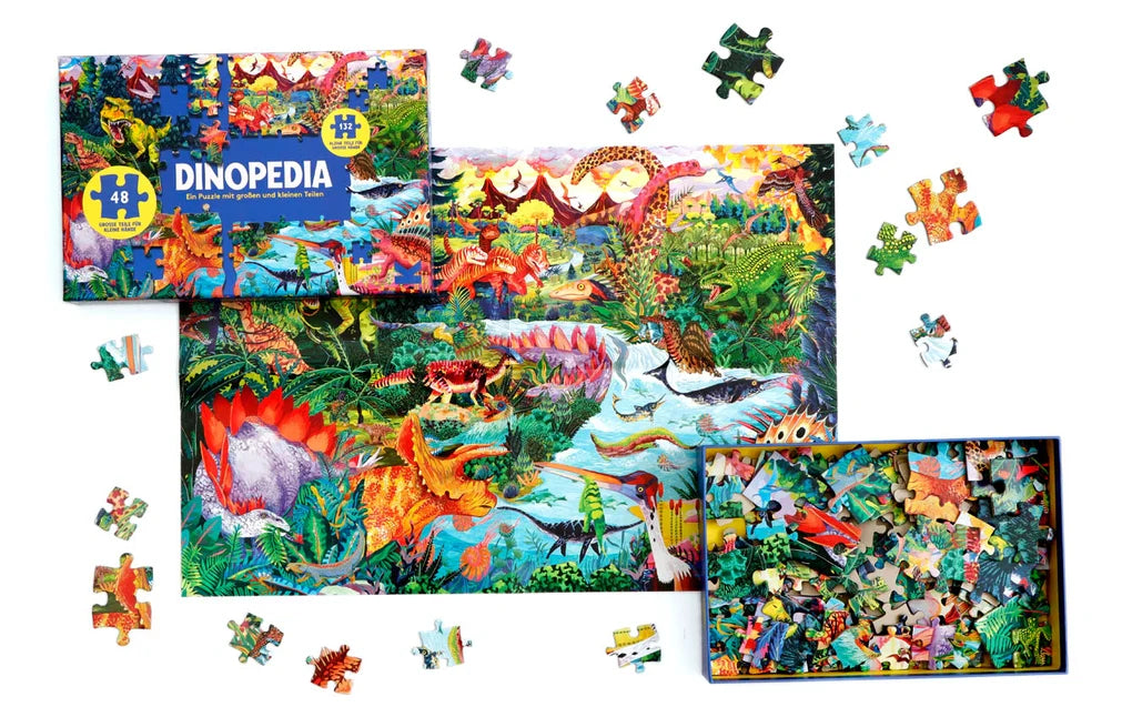 Puzzles Laurence King Verlag Dinopedia