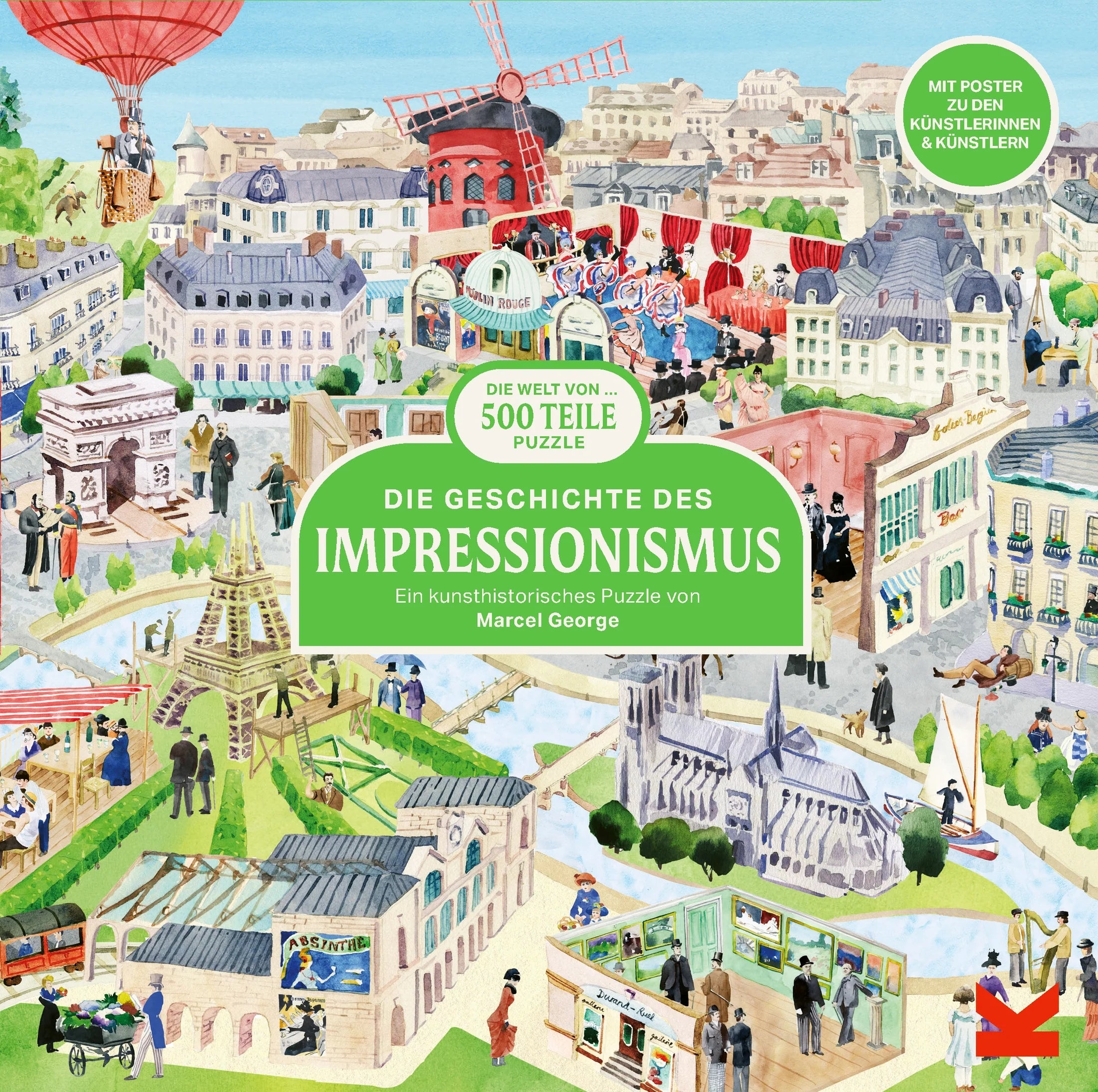 Puzzles Laurence King Verlag Die Geschichte des Impressionismus