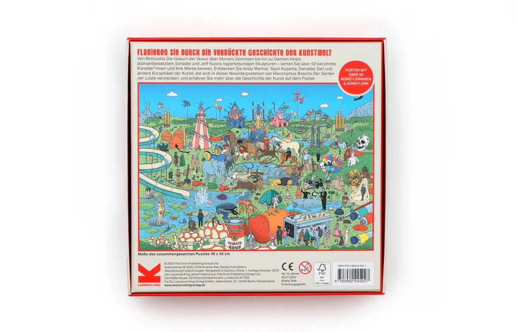 Puzzles Laurence King Verlag Die Geschichte berühmter Kunst