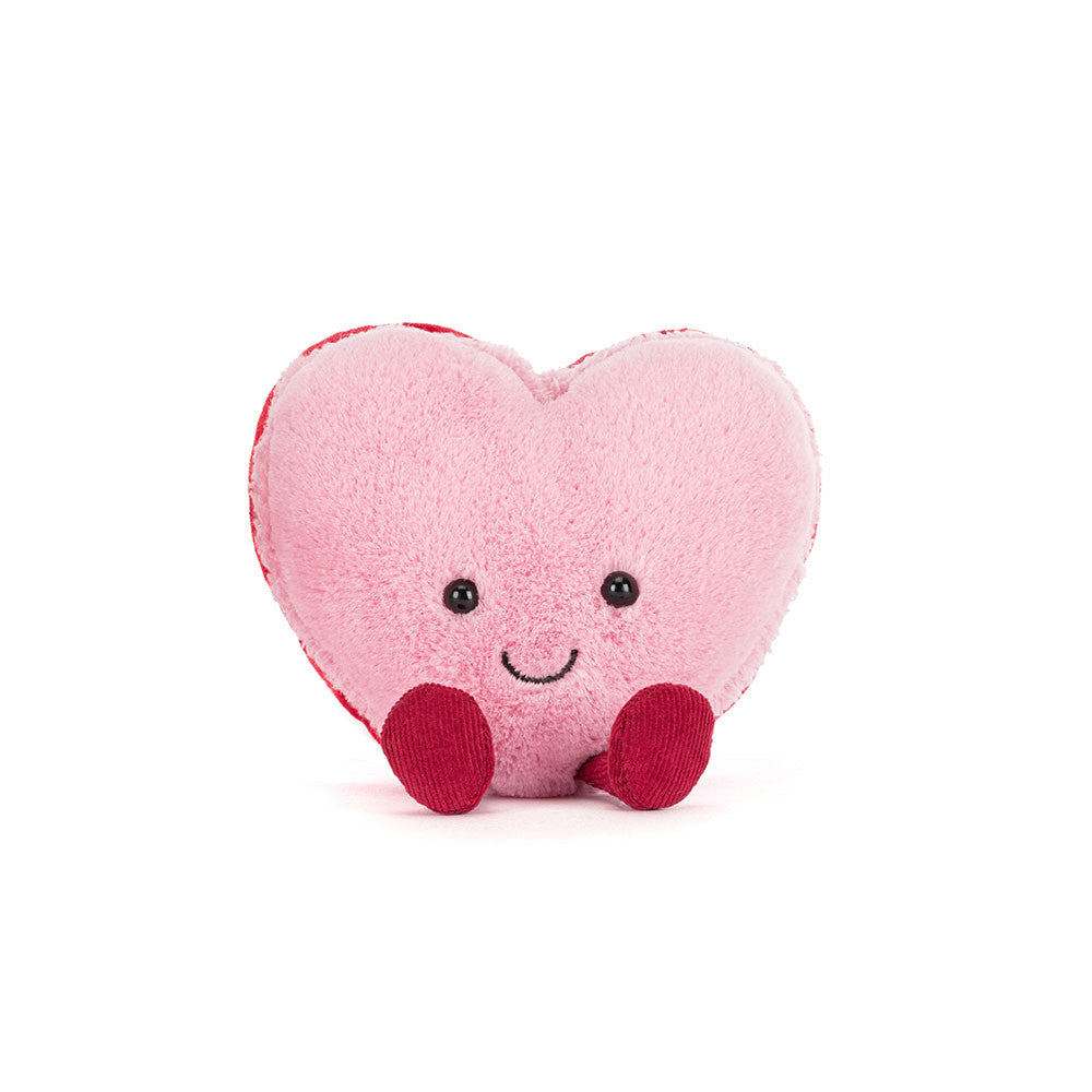 Plüschtiere Jellycat Amuseables Colette Heart Macaron (Pink)